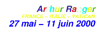 Titre Arthur Ranger 27 mai - 11 juin 2000